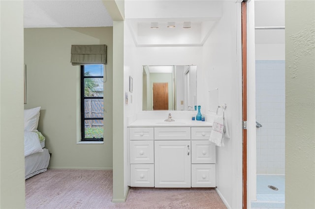 1337 Le Pera Rd, Englewood, FL 34223 - full bath featuring a tile shower and vanity