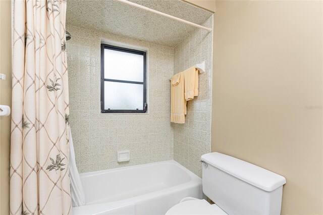 1337 Le Pera Rd, Englewood, FL 34223 - full bathroom with toilet and shower / bath combo