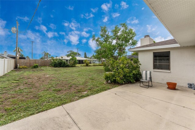 1337 Le Pera Rd, Englewood, FL 34223 - view of yard with a patio area