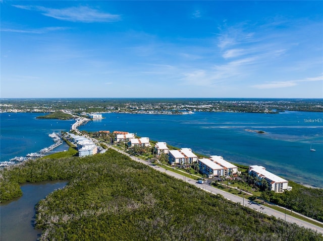 1591 Beach Rd Unit 402, Englewood, FL 34223 - drone / aerial view of a nearby body of water