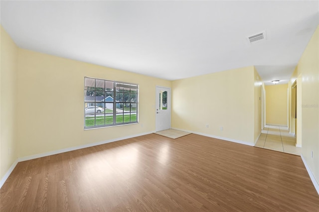 4371 Tollefson Ave, North Port, FL 34287 - empty room featuring wood finished floors and baseboards
