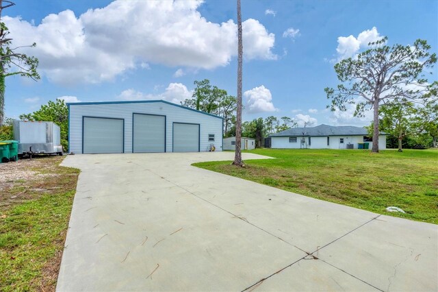 5412 Ulysses St, Port Charlotte, FL 33981 - view of detached garage