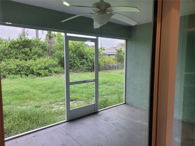 134 Swan Dr, Rotonda West, FL 33947 - view of unfurnished sunroom