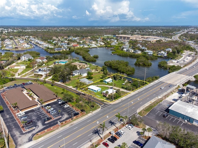 1999 Placida Rd, Englewood, FL 34223 - aerial perspective of suburban area with a nearby body of water