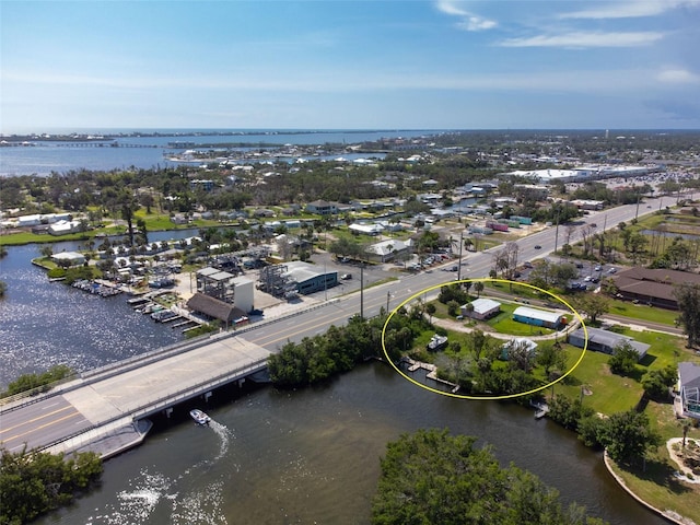 1999 Placida Rd, Englewood, FL 34223 - aerial view of a nearby body of water and a notable bridge