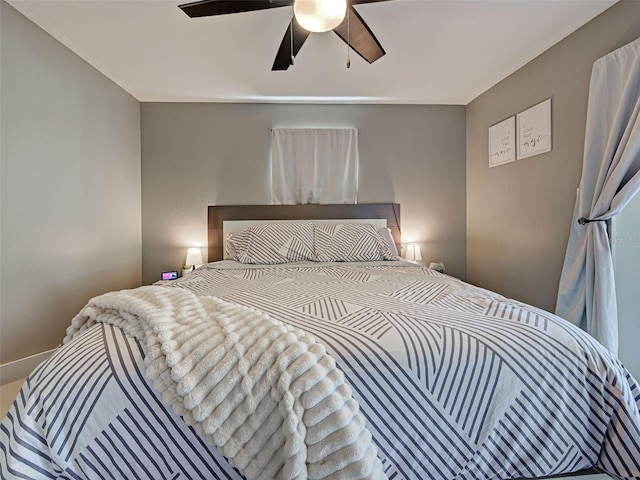 21519 Fairway Ave, Port Charlotte, FL 33952 - bedroom with ceiling fan
