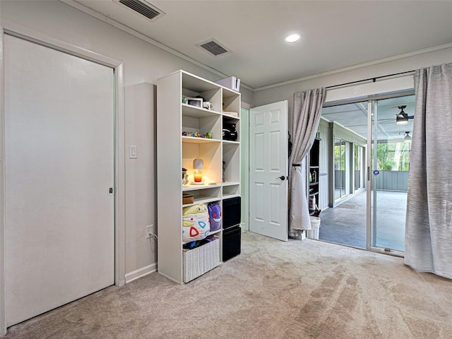 21519 Fairway Ave, Port Charlotte, FL 33952 - rec room featuring carpet flooring and recessed lighting
