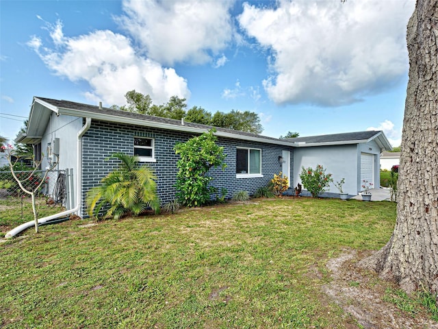 21519 Fairway Ave, Port Charlotte, FL 33952 - view of front of home with a garage