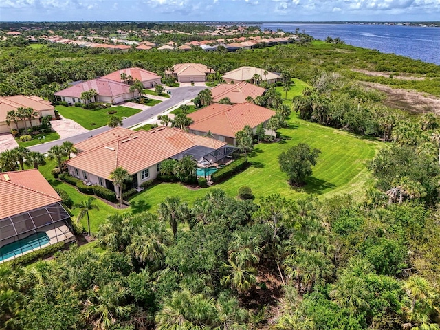 13051 Creekside Ln, Port Charlotte, FL 33953 - aerial perspective of suburban area featuring a nearby body of water