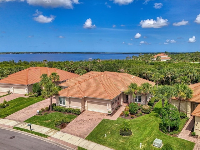 13051 Creekside Ln, Port Charlotte, FL 33953 - aerial view of property and surrounding area with a nearby body of water