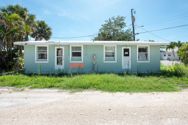 1765 Manor Rd, Englewood, FL 34223 - view of front of home with stucco siding