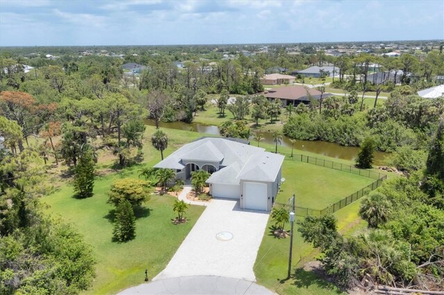 124 Cutlass Dr, Rotonda West, FL 33947 - view of subject property featuring a nearby body of water
