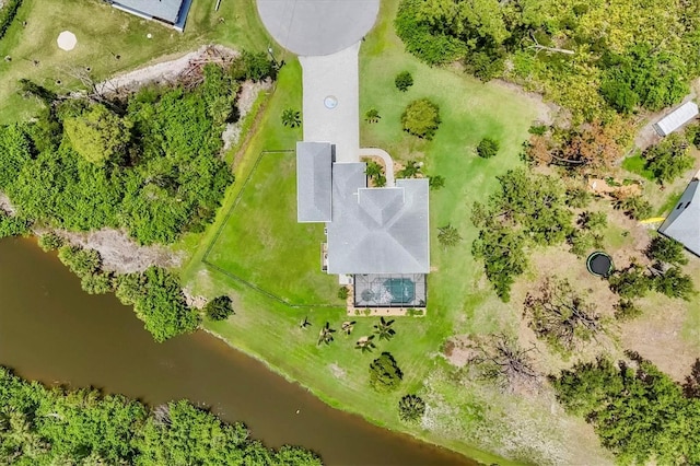 124 Cutlass Dr, Rotonda West, FL 33947 - drone / aerial view of a nearby body of water