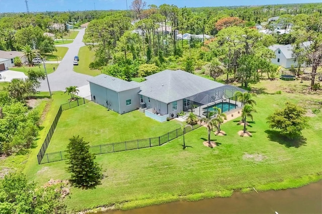 124 Cutlass Dr, Rotonda West, FL 33947 - view from above of property