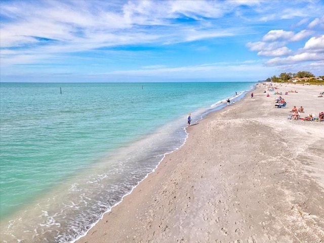 23 Pine Valley Ct, Rotonda West, FL 33947 - water view featuring local beach