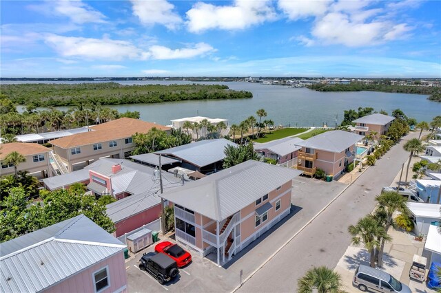 2373 N Beach Rd Unit 1C, Englewood, FL 34223 - aerial perspective of suburban area featuring a large body of water