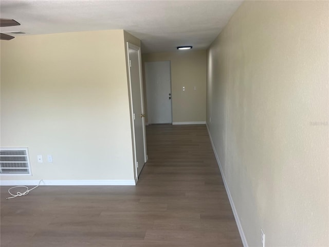 11216 Kimberly Ave Unit A & B, Englewood, FL 34224 - corridor featuring wood finished floors and baseboards