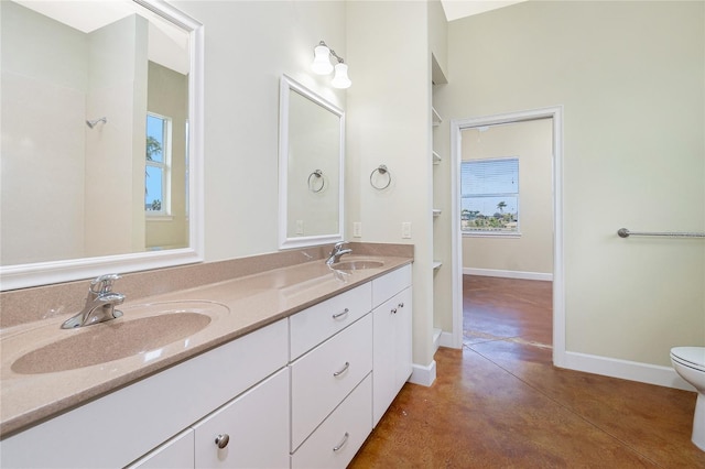 1930 Massachusetts Ave, Englewood, FL 34224 - full bath featuring concrete flooring and double vanity