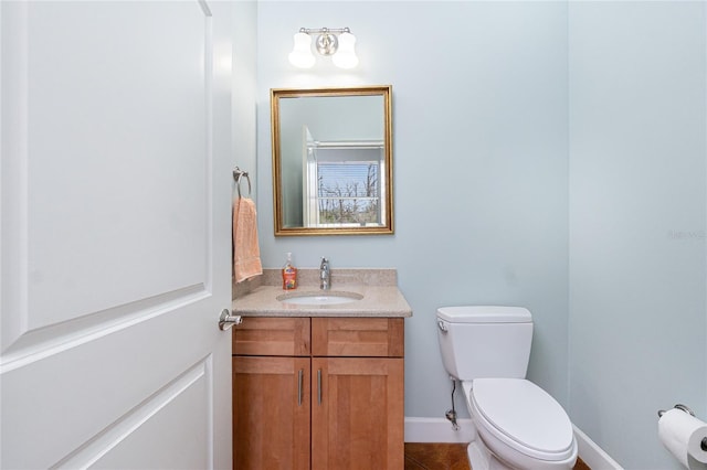1930 Massachusetts Ave, Englewood, FL 34224 - half bathroom with vanity and tile patterned floors