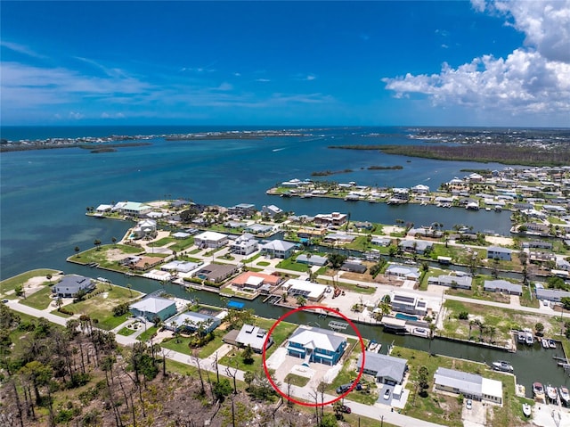 1930 Massachusetts Ave, Englewood, FL 34224 - aerial view of residential area featuring a large body of water