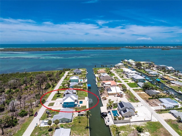 1930 Massachusetts Ave, Englewood, FL 34224 - aerial view of residential area with a large body of water