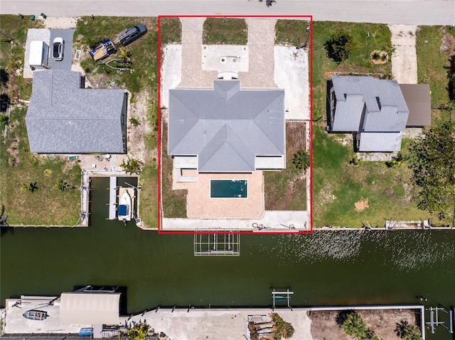 1930 Massachusetts Ave, Englewood, FL 34224 - aerial view of property's location with property parcel outlined