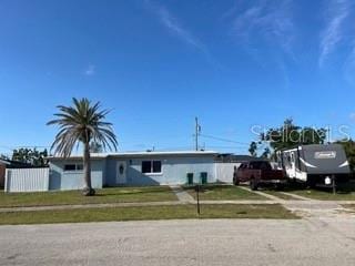 700 Floral Ln, Port Charlotte, FL 33952 - view of single story home