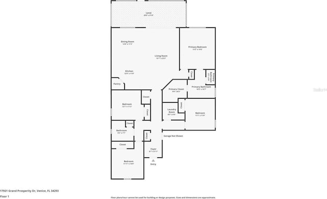 17921 Grand Prosperity Dr, Venice, FL 34293 - view of room layout