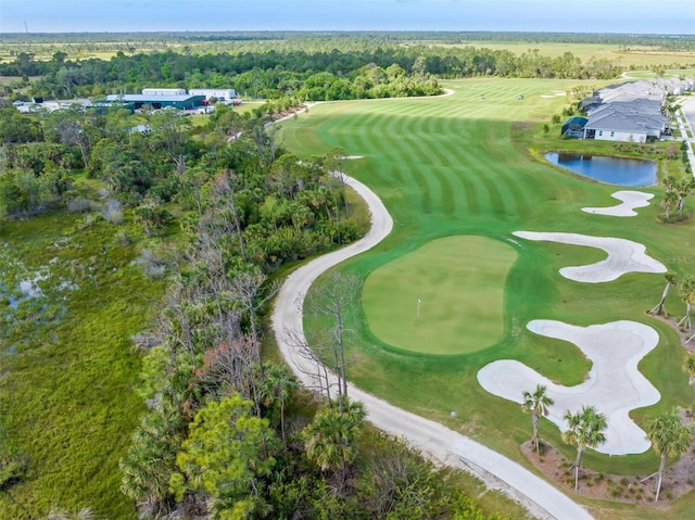 12550 Galapagos Ct Unit 104, Venice, FL 34293 - aerial overview of property's location featuring a large body of water and a golf course