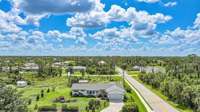 7690 Castleberry Ter, Englewood, FL 34224 - view from above of property