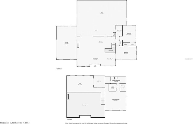 196 Lecturn St, Port Charlotte, FL 33954 - view of room layout