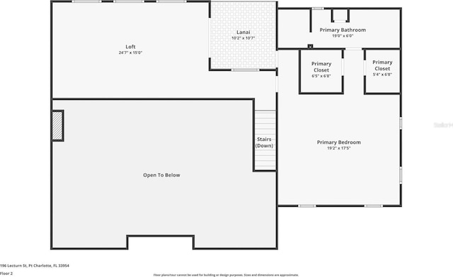 196 Lecturn St, Port Charlotte, FL 33954 - view of property floor plan
