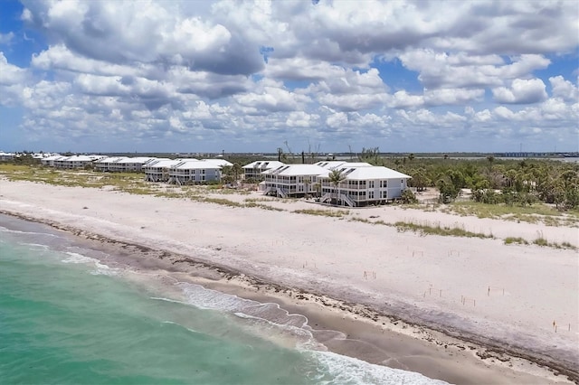 7554 Palm Island Dr S Unit 1813, Placida, FL 33946 - bird's eye view of waterfront with a beach