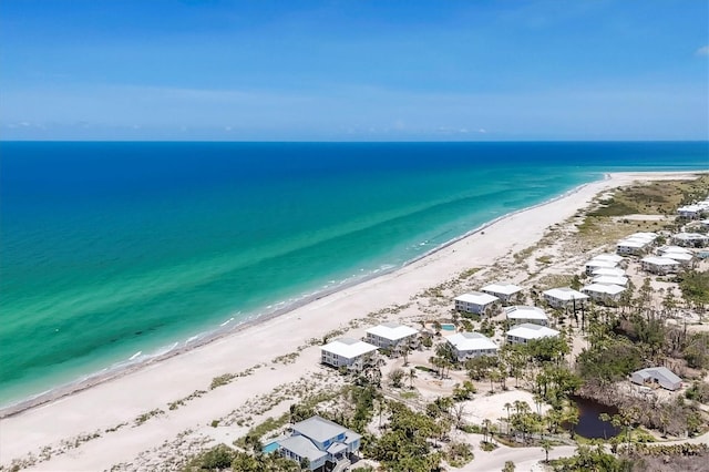 7554 Palm Island Dr S Unit 1813, Placida, FL 33946 - drone / aerial view of waterfront with a beach