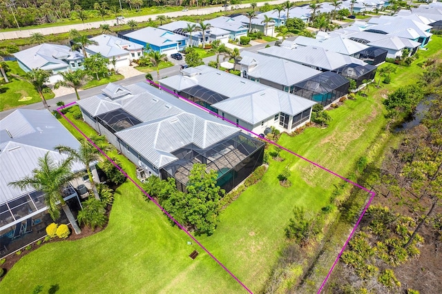 10487 Coquina Ct, Placida, FL 33946 - aerial view of residential area with property boundaries highlighted