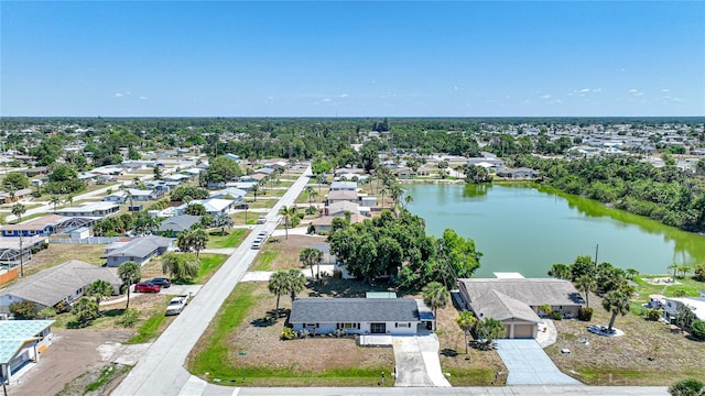 1730 Bluebird Ln, Englewood, FL 34224 - aerial view of residential area featuring a nearby body of water