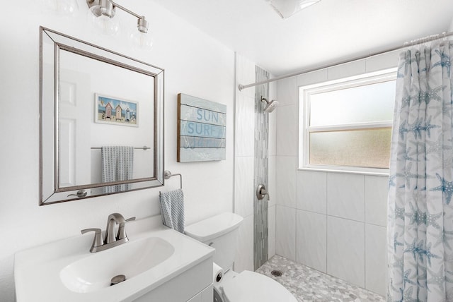 1060 Haste Ln, Englewood, FL 34223 - full bath with tiled shower and vanity