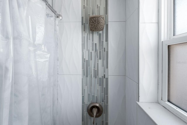 1060 Haste Ln, Englewood, FL 34223 - bathroom featuring a shower with curtain