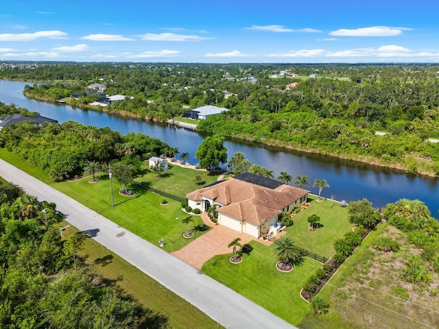 10029 Boylston St, Port Charlotte, FL 33981 - drone / aerial view of a large body of water