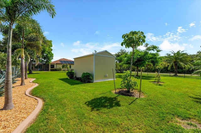 10029 Boylston St, Port Charlotte, FL 33981 - view of yard featuring an outdoor structure