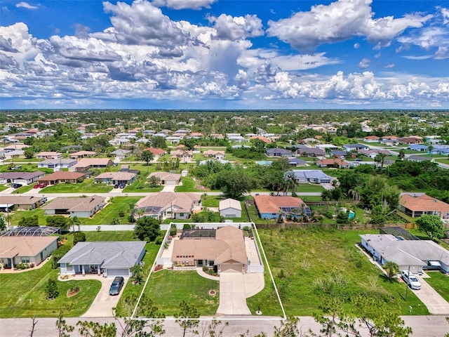 7218 Darlington St, Englewood, FL 34224 - aerial view of residential area with property parcel outlined