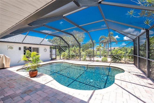 926 Boundary Blvd, Rotonda West, FL 33947 - swimming pool with a patio area and a lanai