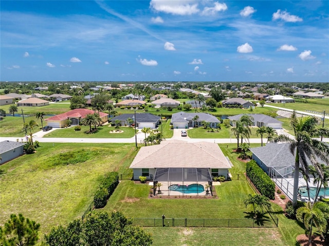 6 Medalist Ct, Rotonda West, FL 33947 - aerial perspective of suburban area with a pool