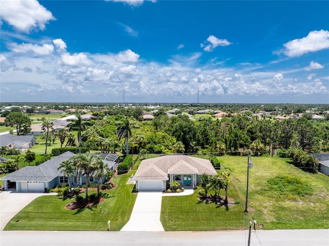 6 Medalist Ct, Rotonda West, FL 33947 - aerial perspective of suburban area