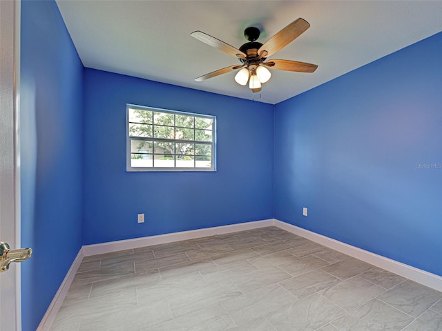 1295 S Maryknoll Rd, Englewood, FL 34223 - unfurnished room featuring ceiling fan and baseboards