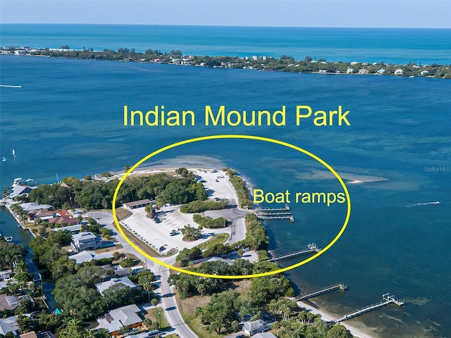 1295 S Maryknoll Rd, Englewood, FL 34223 - drone / aerial view of a large body of water