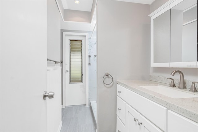 39 Caddy Rd, Rotonda West, FL 33947 - full bath featuring vanity and a shower