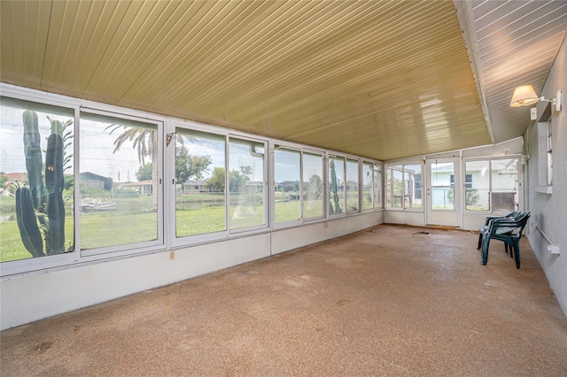 39 Caddy Rd, Rotonda West, FL 33947 - view of unfurnished sunroom