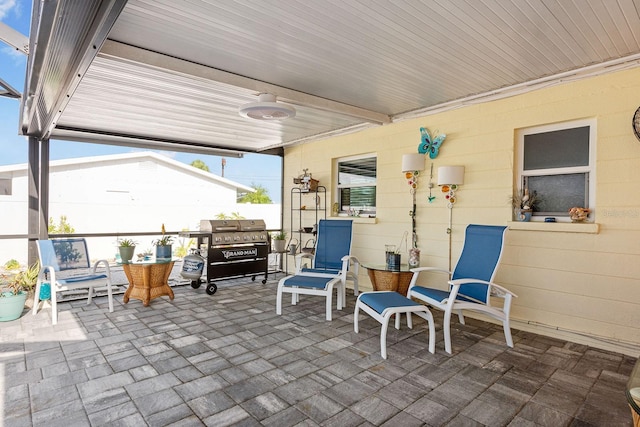 1030 Haste Ln, Englewood, FL 34223 - view of patio / terrace with area for grilling