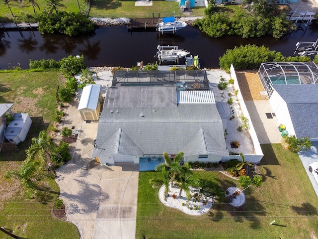 1030 Haste Ln, Englewood, FL 34223 - view of subject property with a nearby body of water